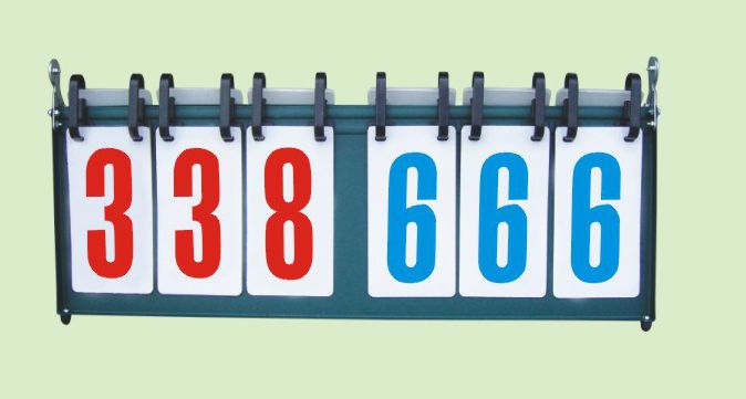 tabletop turning Scoreboard tabletop turning Scoreboard