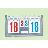 plastice scoreboard used for table tennis with small number on both middle(013)